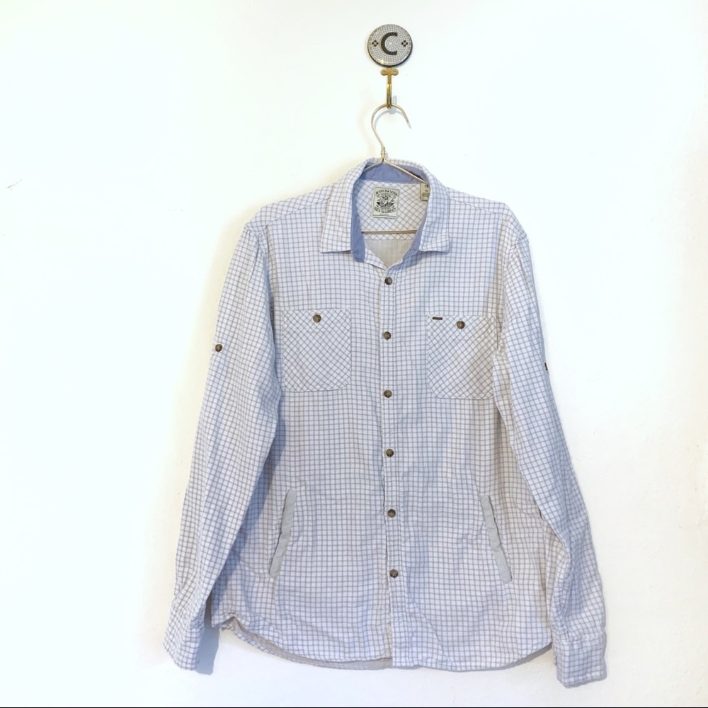SCOTCH & SODA Checkered Button Up Shirt